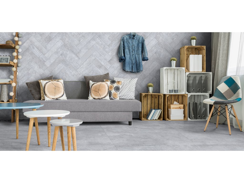 dlažba velkoformátová 60x120 Loft Ash