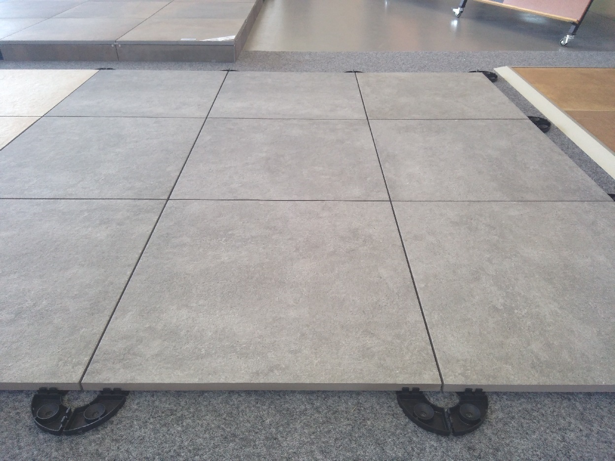 venkovní dlažba na terče kalibrovaná Pietra Grey 60x60x2cm