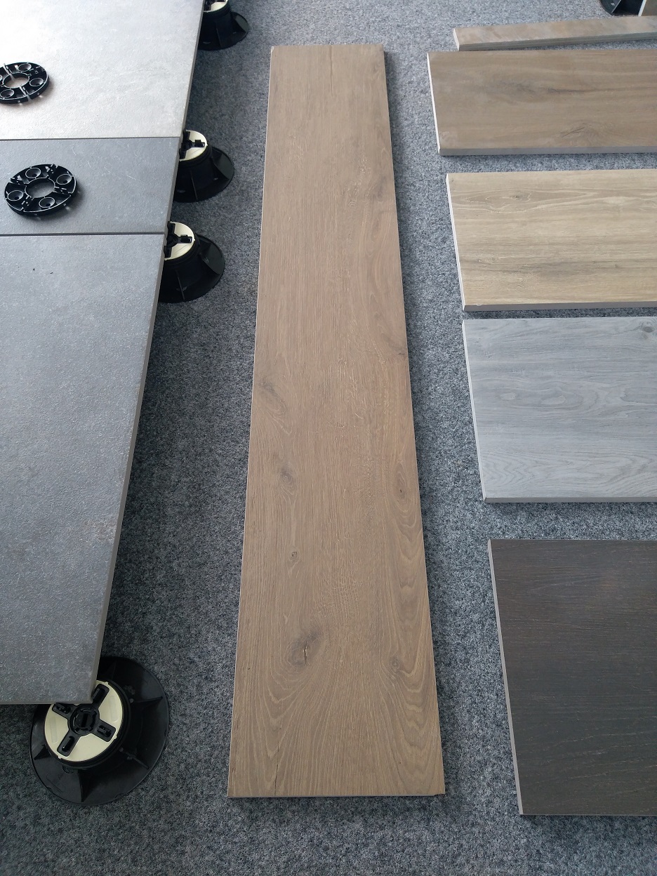 Artwood Clay 30x180x2 rect. kalibrovaná dlažba na terče (Novabell), II. jakost