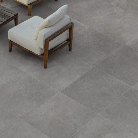 Dlažba na terče kalibrovaná Classtile Durstone Grey 60x60x2cm
