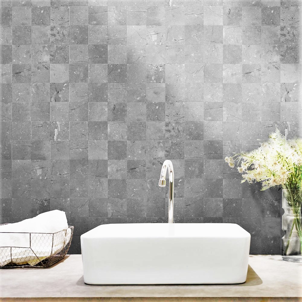 Stoneway Antracite White 5x5 mozaika (slepenec 30x30cm) VÝPRODEJ