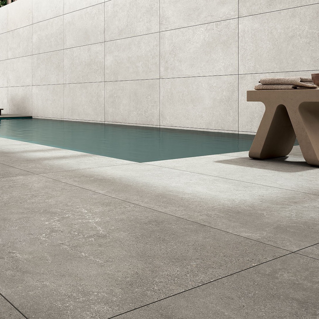 Lounge Pearl 80x80x2 rect. kalibrovaná dlažba na terče (Novabell), II. jakost