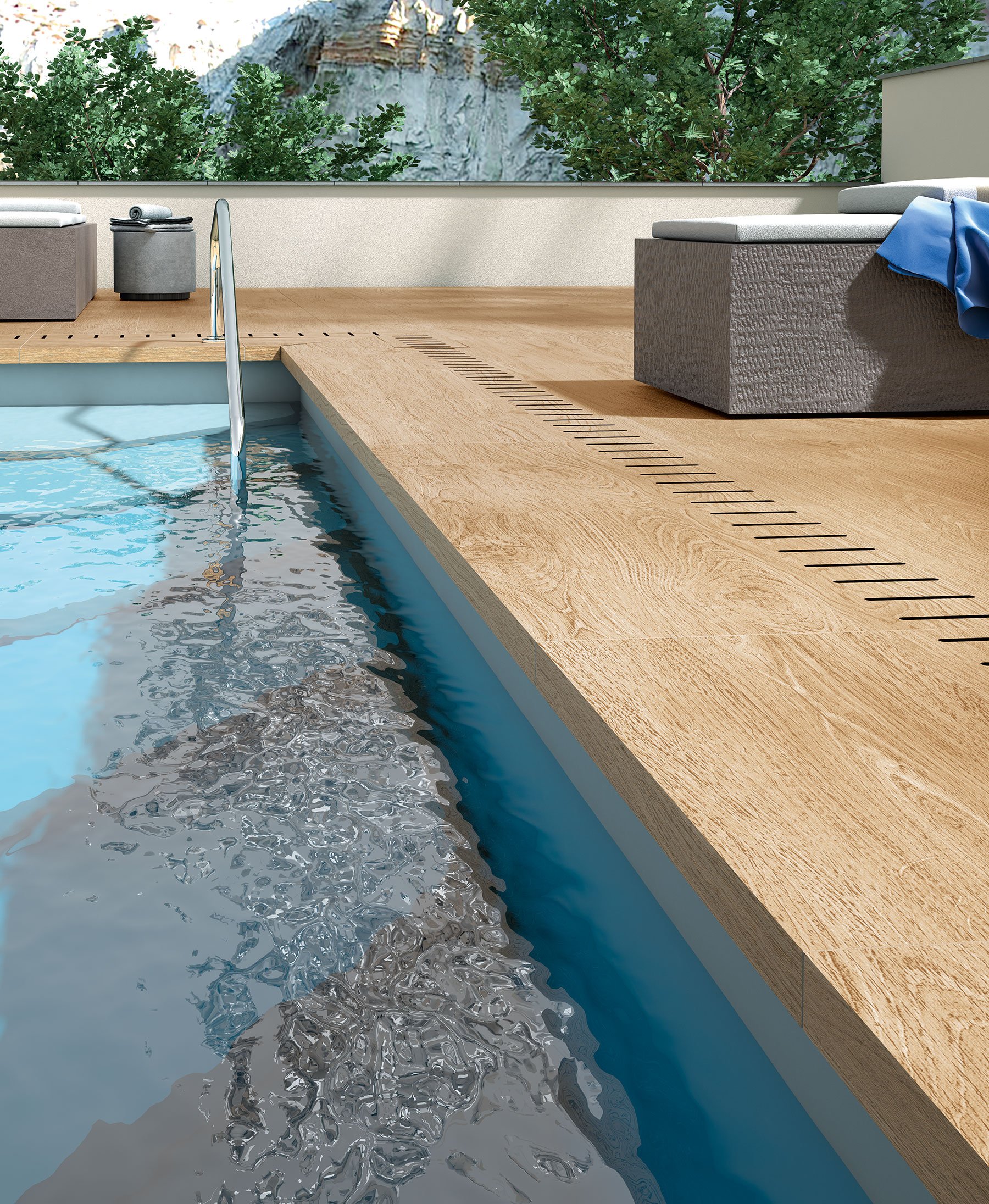 Artwood Honey 30x180x2 rect. kalibrovaná dlažba na terče (Novabell), II. jakost