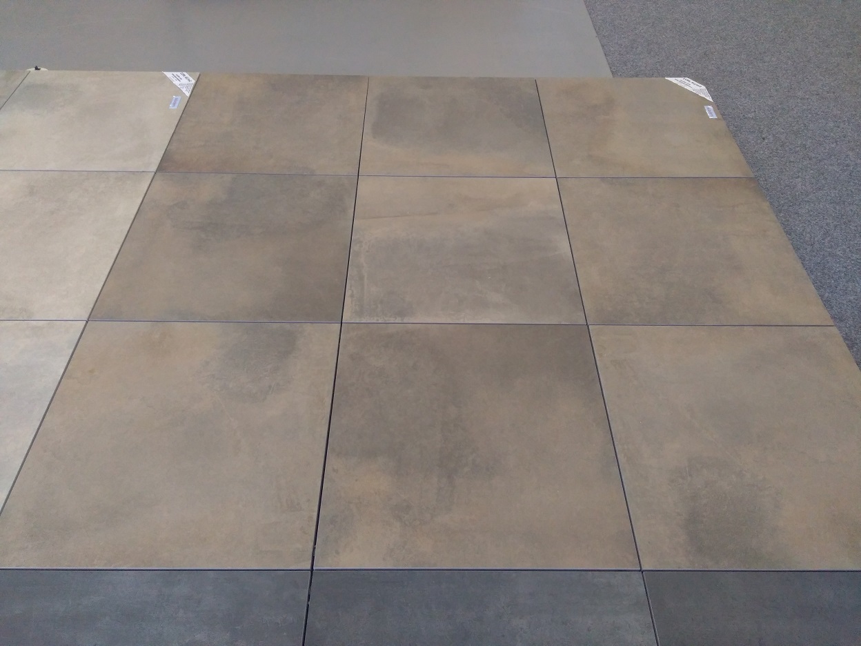 Dlažba na terče kalibrovaná Classtile Disk Brown 60x60x2cm